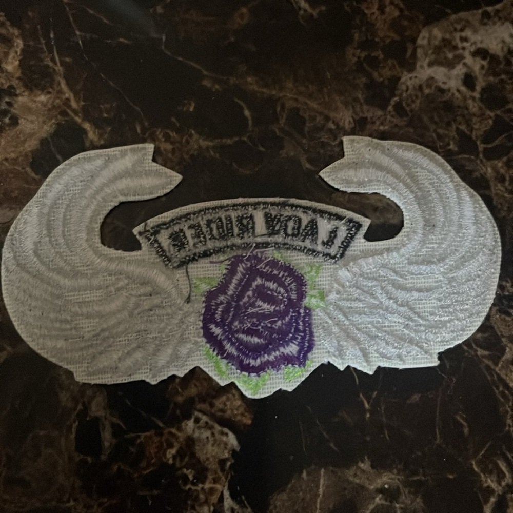 Lady Rider embroidered patch - Picture 2 of 2